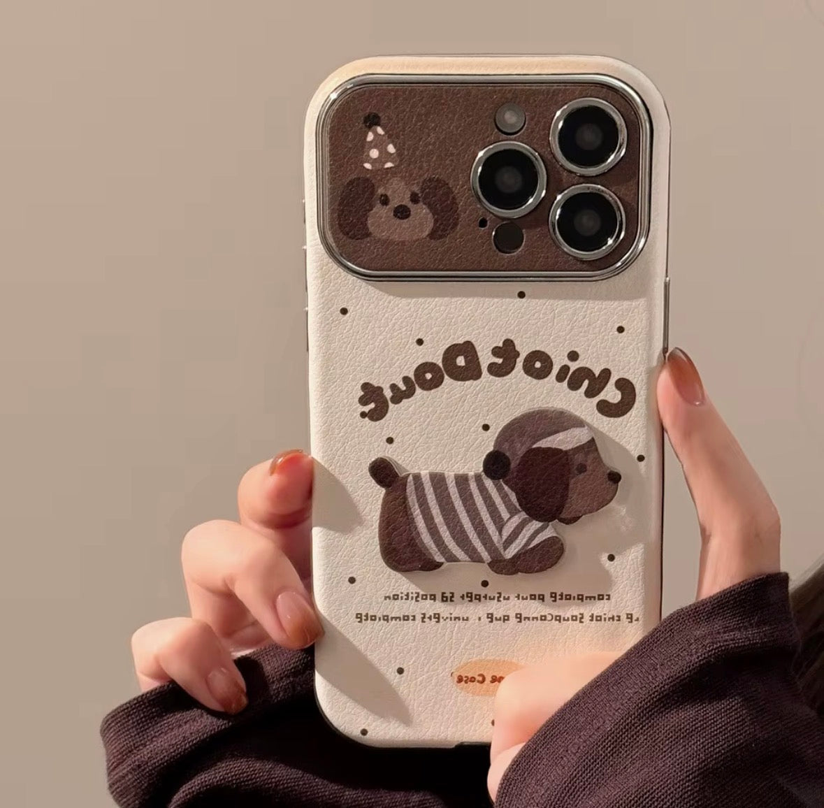 iPhone Case Chiot Dout Cartoon Puppy Theme