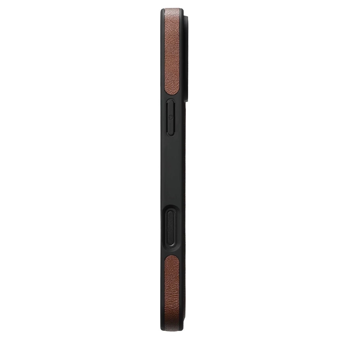 Suteni iPhone Case Wireless Charging Magnet Case with Smooth Texture Luxury Faux Leather
