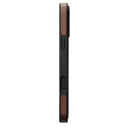 Suteni iPhone Case Wireless Charging Magnet Case with Smooth Texture Luxury Faux Leather