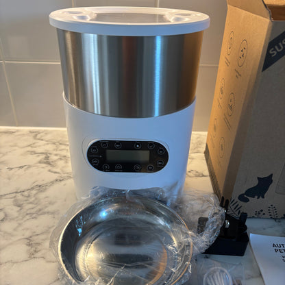 Automatic Stainless Steel Smart Pet Feeder 3L