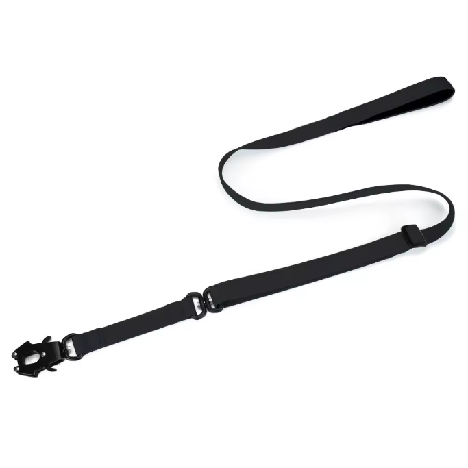 Black Nylon Tactical Heavy Duty Dog Lead