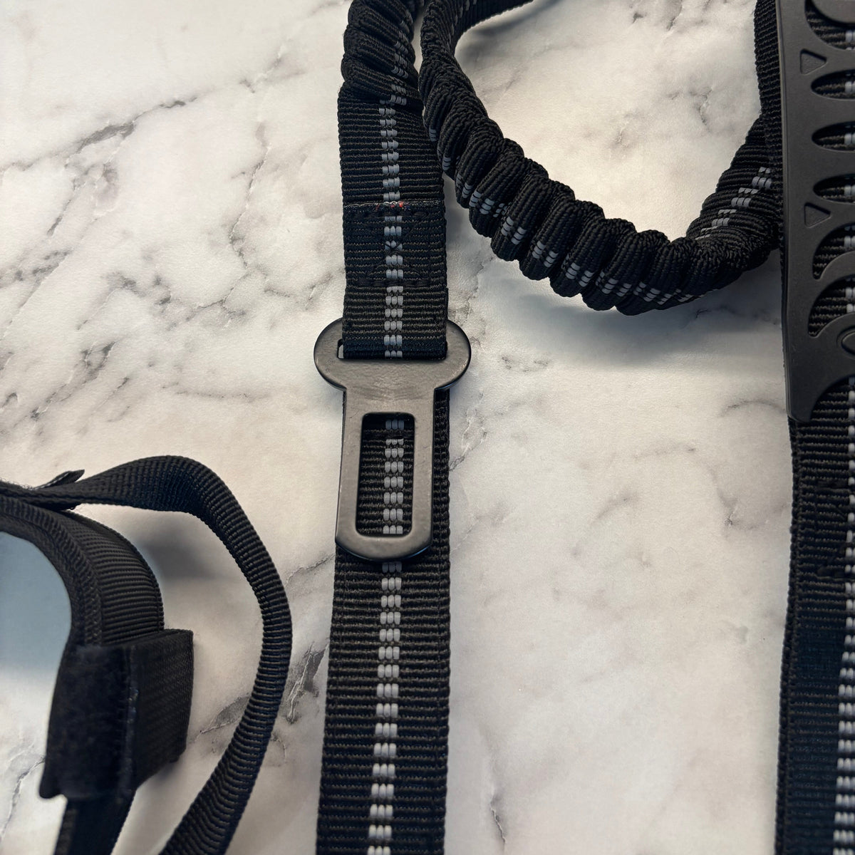 Tactical Dog Collar and Lead Set (2 in 1 Lead and Pet Car Seat Belt)